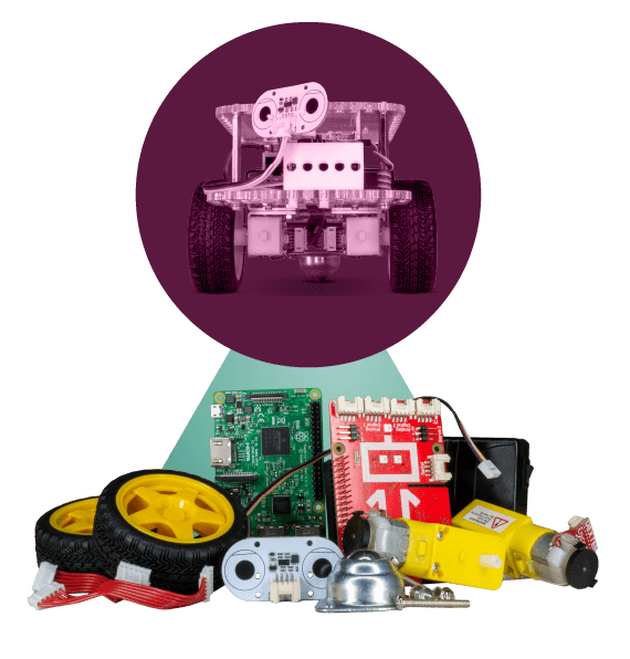 Build your own Raspberry Pi robot.
